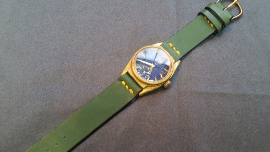 オリジナル腕時計 ベルト製作③ | M-watch Studio ブログ